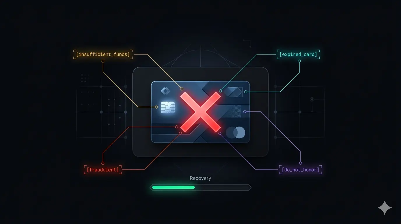 Stripe Decline Codes: The Complete List + Recovery Playbook